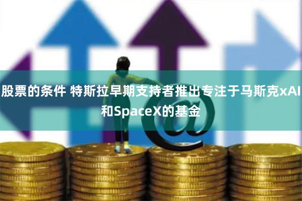 股票的条件 特斯拉早期支持者推出专注于马斯克xAI和SpaceX的基金