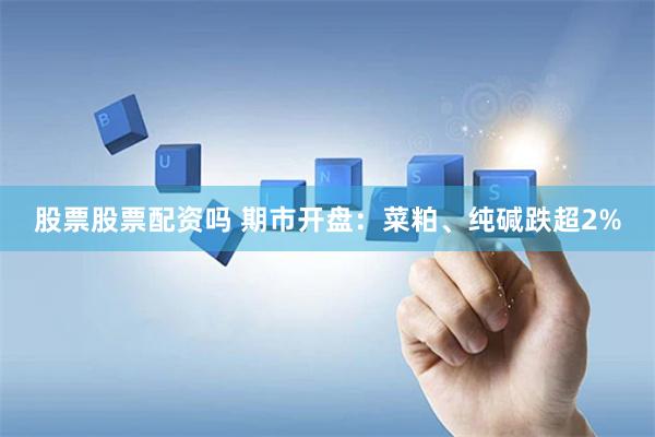 股票股票配资吗 期市开盘：菜粕、纯碱跌超2%
