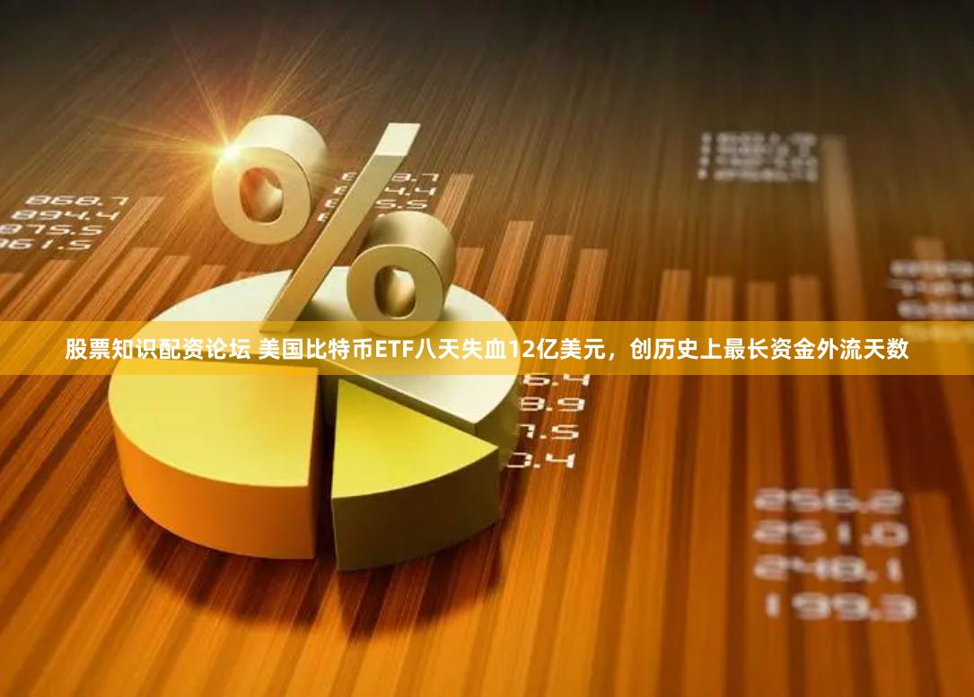 股票知识配资论坛 美国比特币ETF八天失血12亿美元，创历史上最长资金外流天数
