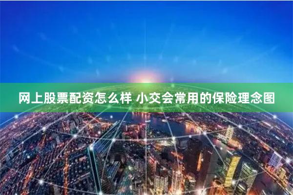 网上股票配资怎么样 小交会常用的保险理念图